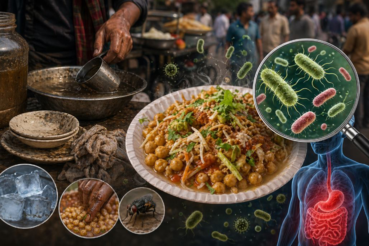 অস্বাস্থ্যকর স্ট্রিট ফুডে বাড়ছে রোগের ঝুঁকি, চটপটিতে মলমূত্রের ব্যাকটেরিয়া